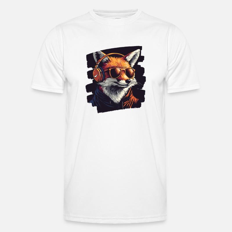 Fuchs Männer Funktions-T-Shirt