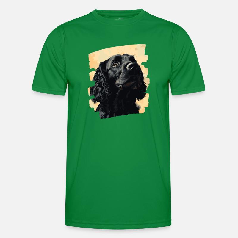 Cocker Spaniel T-shirt sport Homme