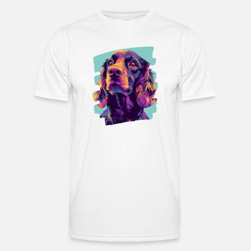 Cocker Spaniel Männer Funktions-T-Shirt