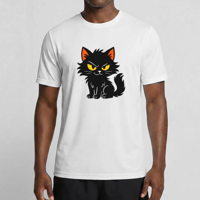 Chaton doux T-shirt sport Homme