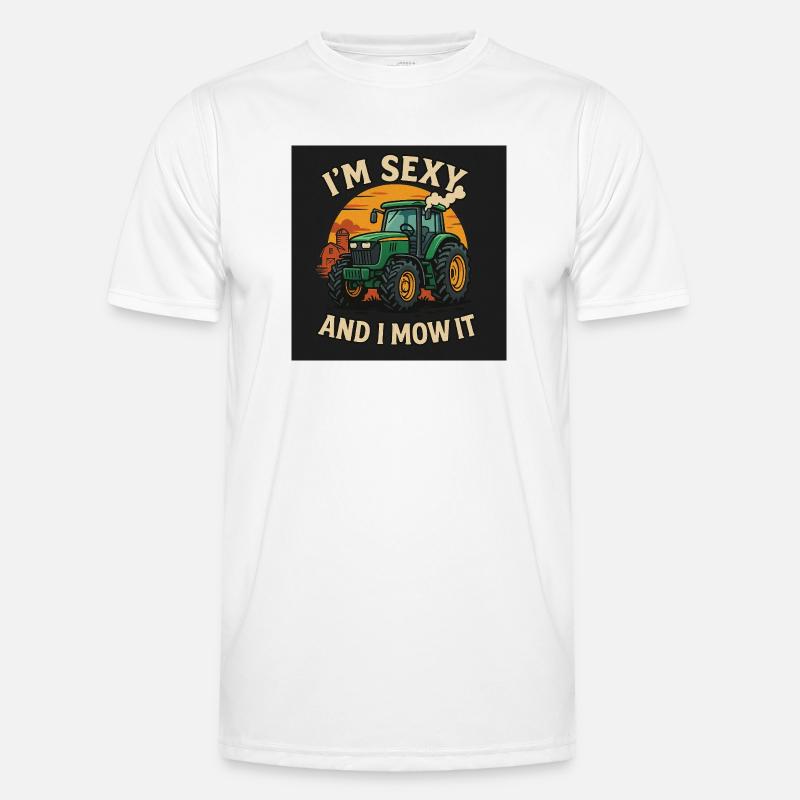 Traktor TShirt Format Männer Funktions-T-Shirt