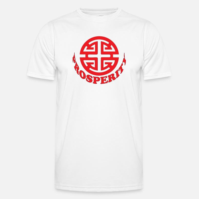 Prosperity Symbol Men's Functional T-Shirt