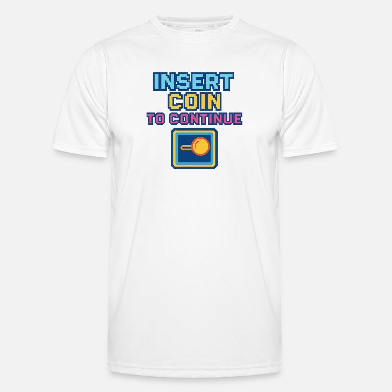 Conception de jeux d’arcade Retro Pixel T-shirt sport Homme