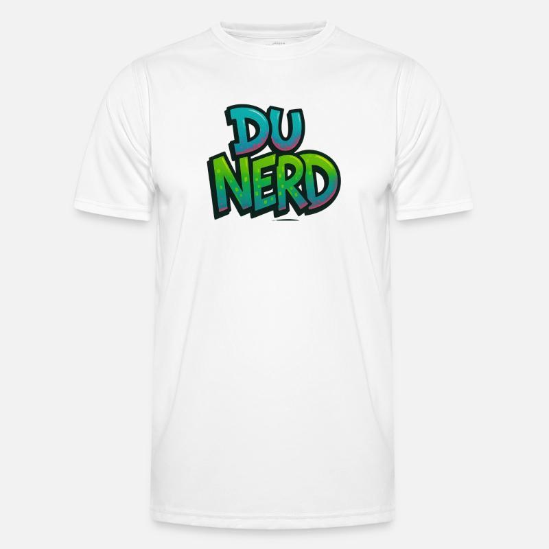 Nerd design with gradient Men's Functional T-Shirt