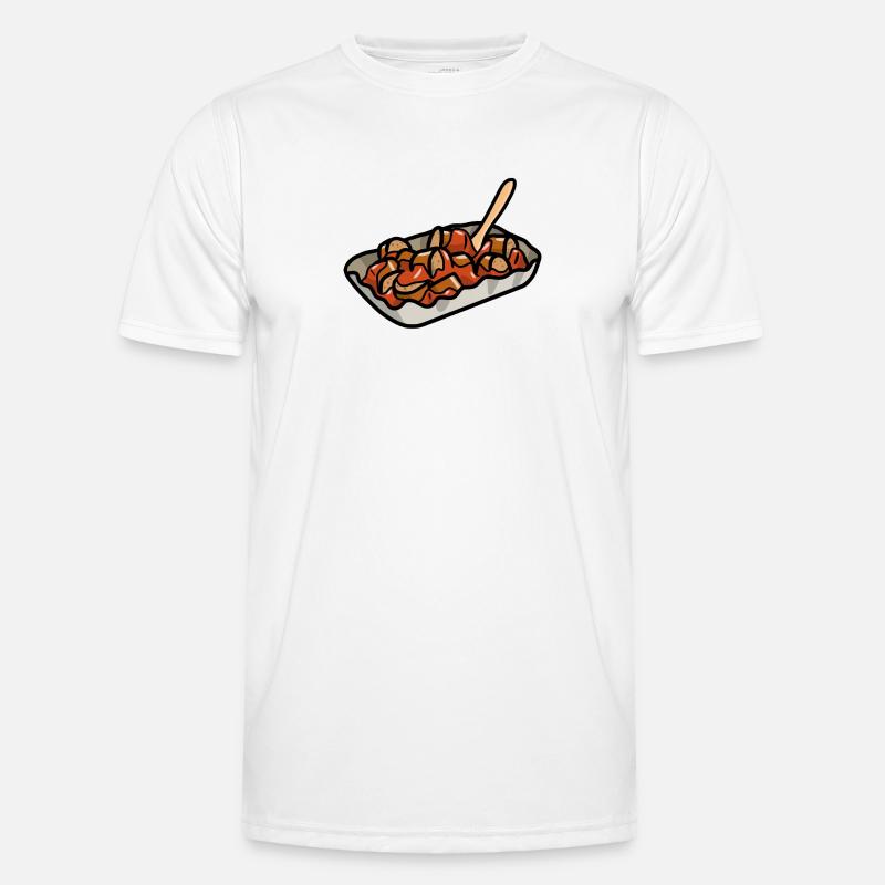 Berlin Currywurst Bratwurst Wurst Curry Grill - Men's Functional T-Shirt - white