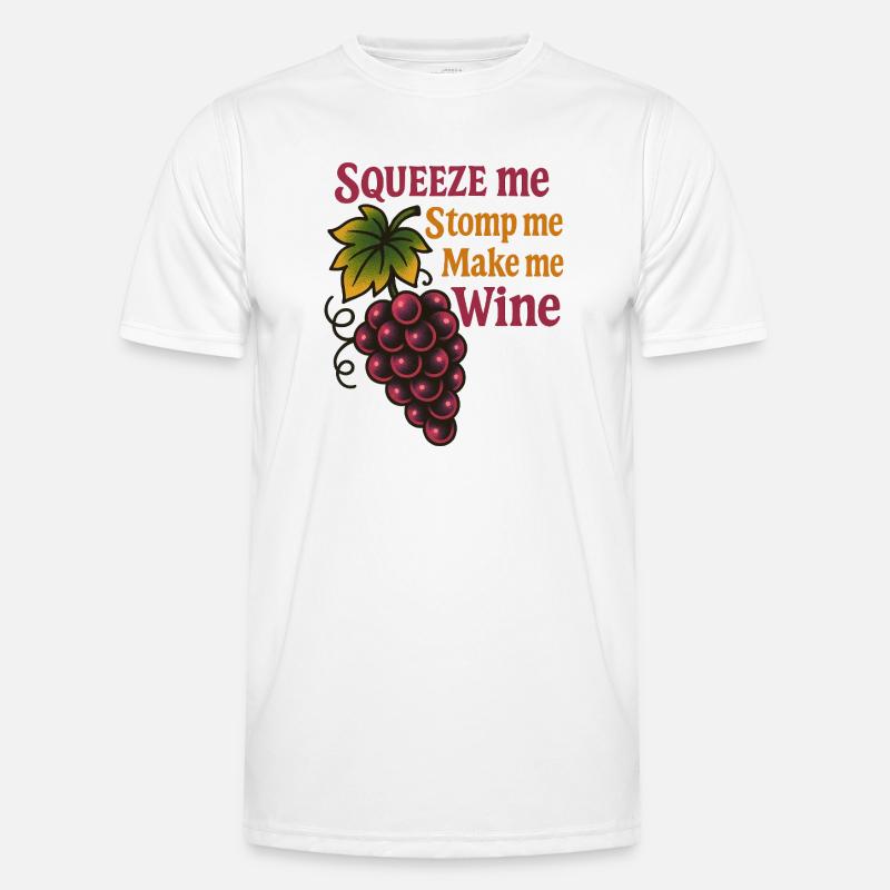 Winemaker humor Men's Functional T-Shirt