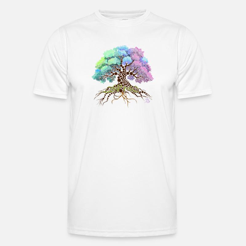 Lebensbaum Männer Funktions-T-Shirt