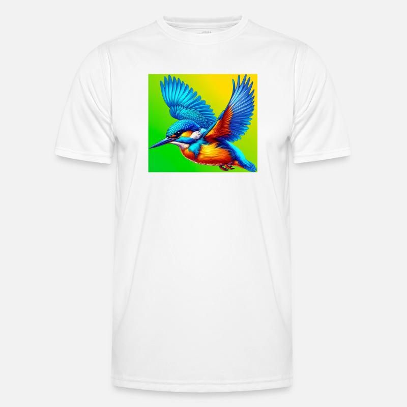Eisvogel Männer Funktions-T-Shirt