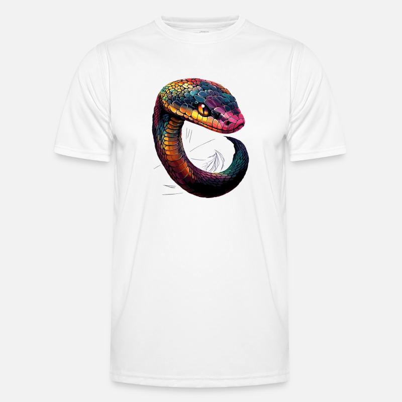 snake, python, cobra, rattlesnake, snakes Men's Functional T-Shirt