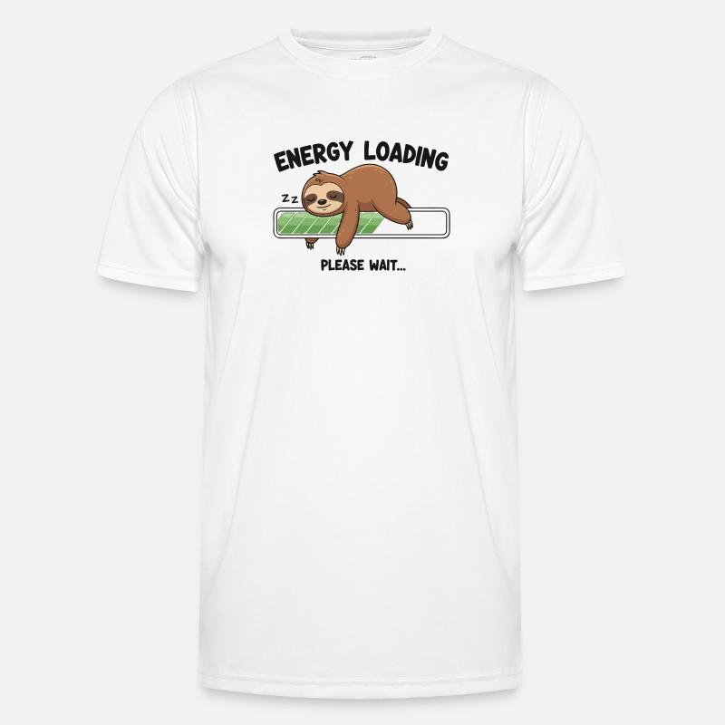 Batterie-Nap-Modus Männer Funktions-T-Shirt