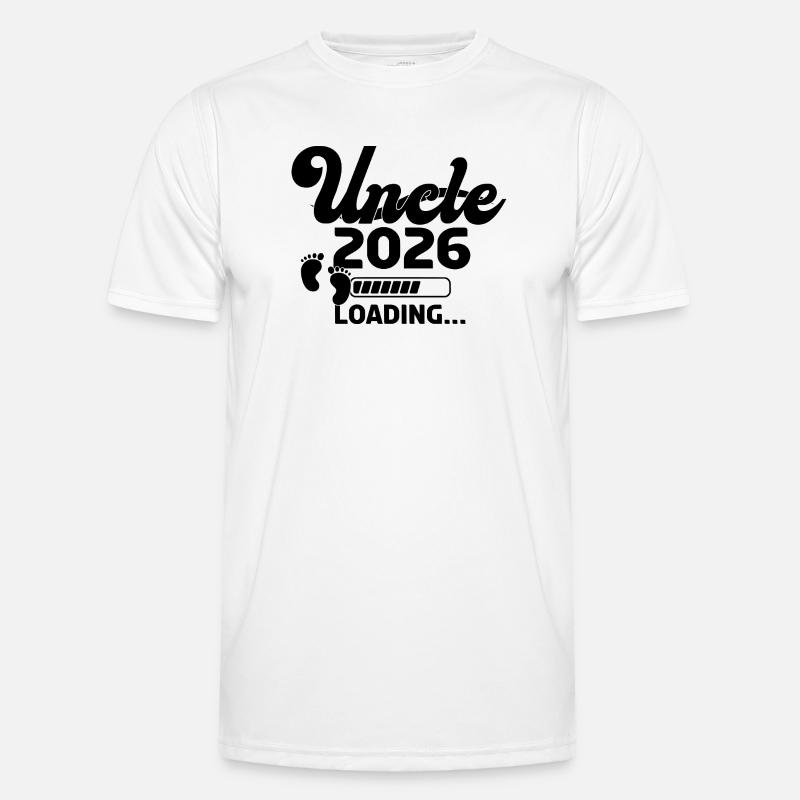 Uncle 2026 Loading Männer Funktions-T-Shirt