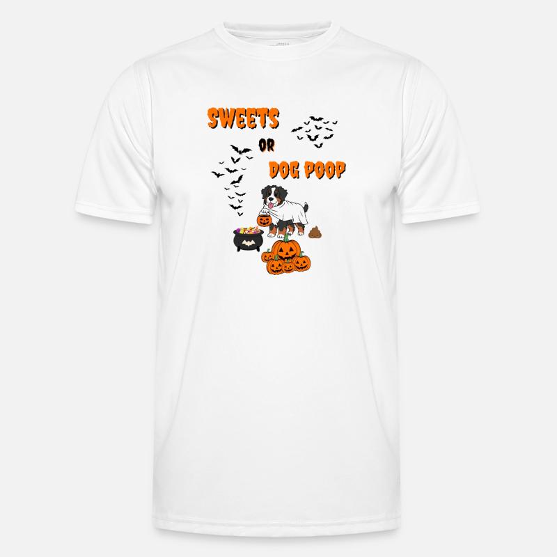 Süßes oder Saures, Helloween - Männer Funktions-T-Shirt - Weiß