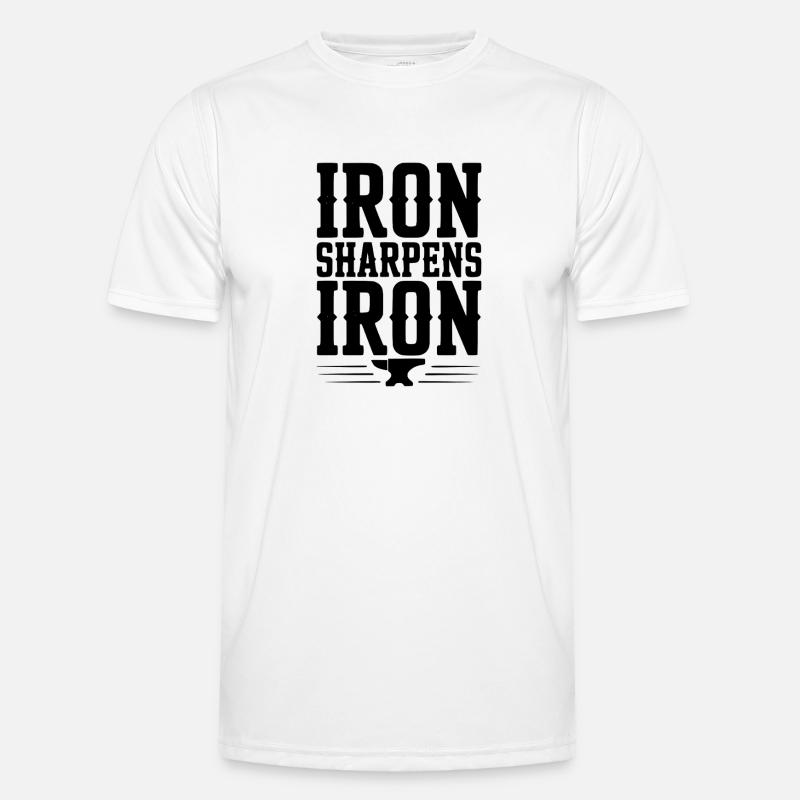 Iron Sharpens Iron Men's Functional T-Shirt