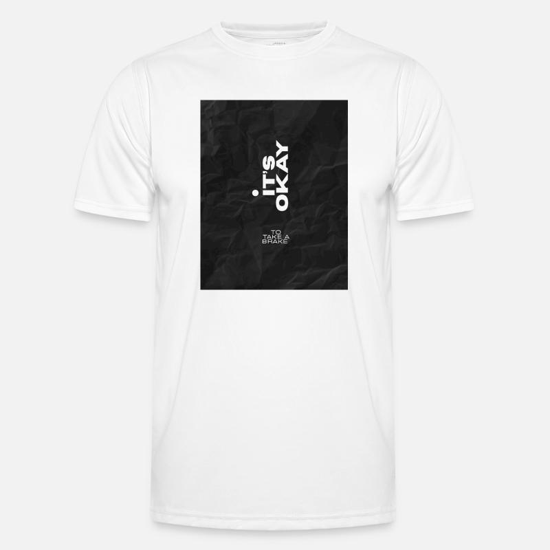 SILENZ - Men's Functional T-Shirt - white