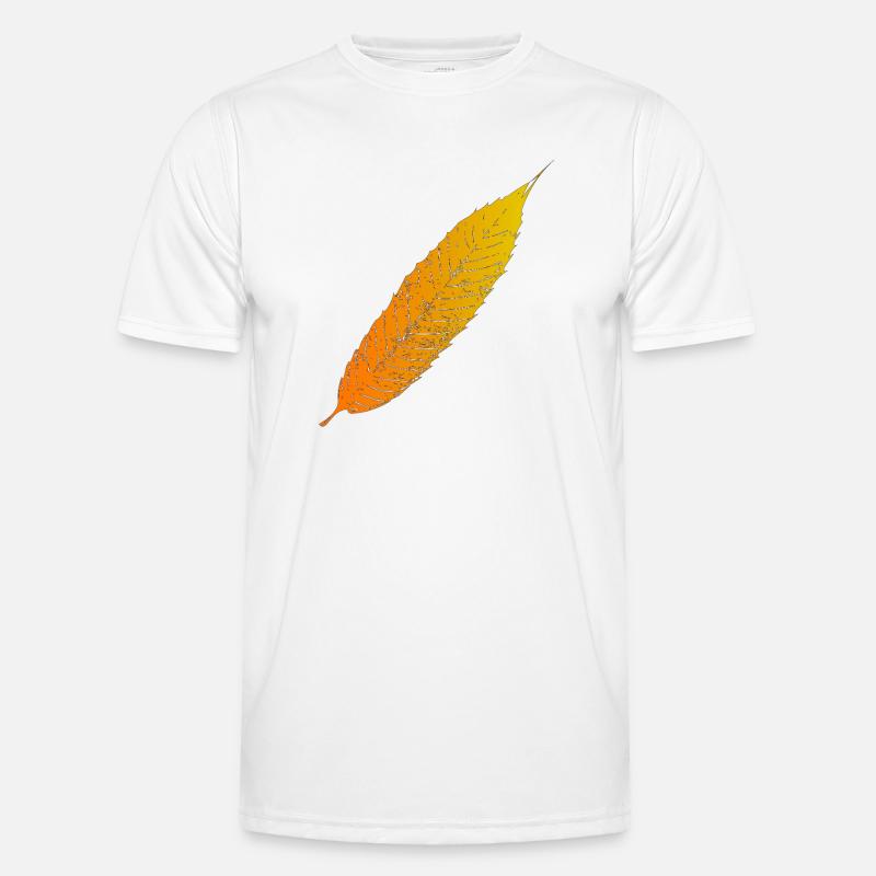 Autumn Leaf Gradient Men's Functional T-Shirt