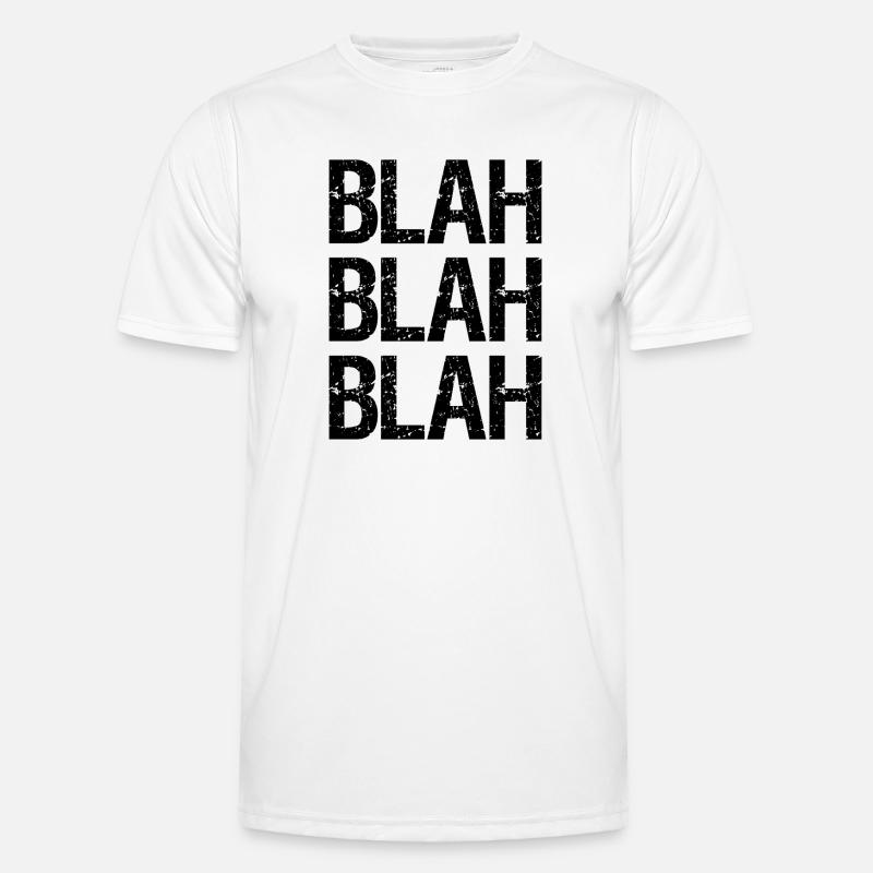 bla bla bla bla Männer Funktions-T-Shirt