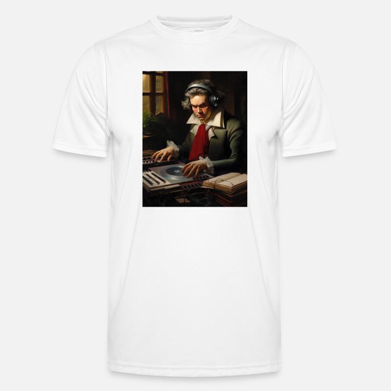 classical vibes Mozart DJ Men's Functional T-Shirt