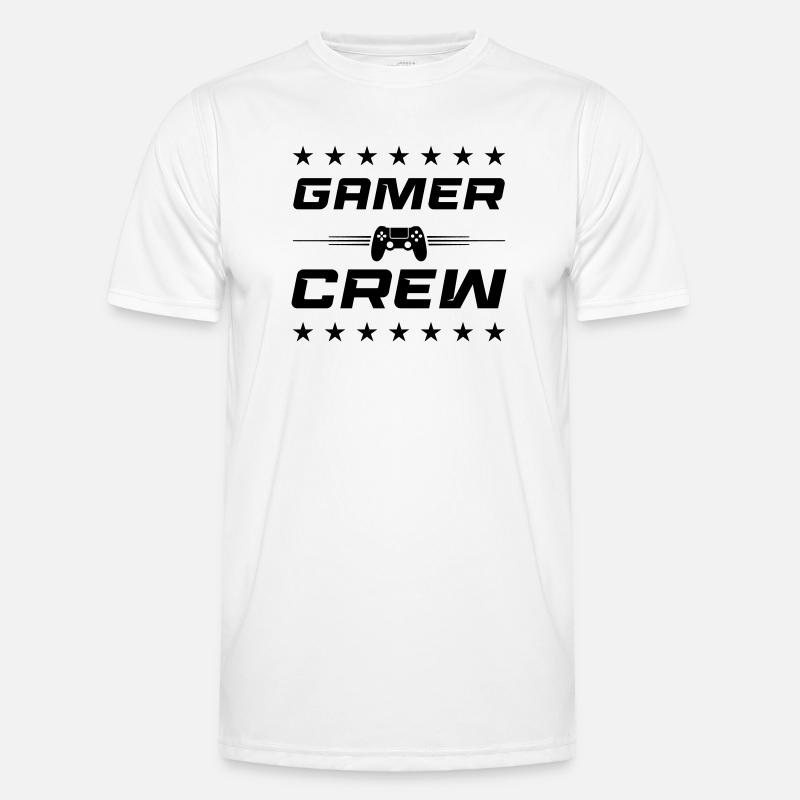 Gamepad Controller - Men's Functional T-Shirt - white