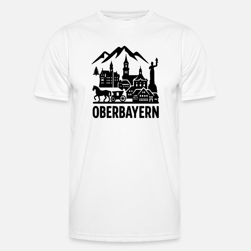 Upper Bavaria Bavarian Men's Functional T-Shirt
