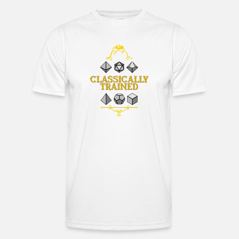 Classically Trained Dice Mastery Men's Functional T-Shirt