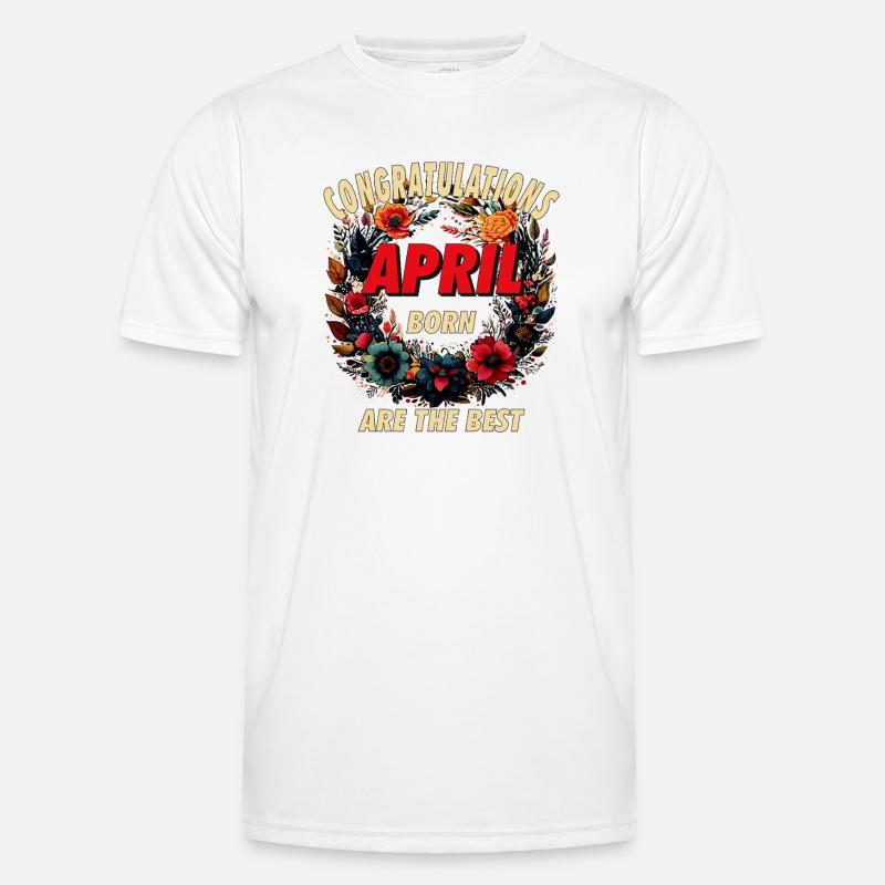 CONGRATULATIONS APRIL Men's Functional T-Shirt