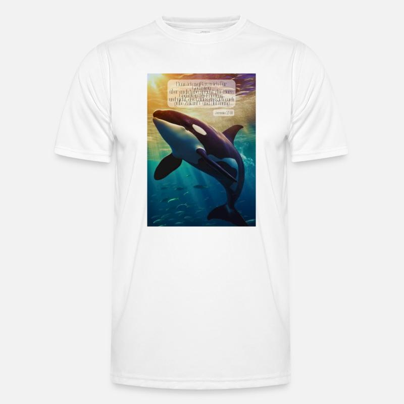 Orca Underwater Hope Verse Men's Functional T-Shirt