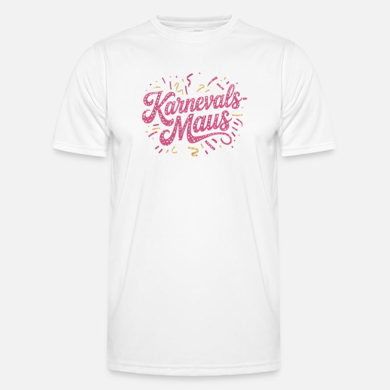 Karnevalsmaus Karneval Köln Kölner Karnevals Maus Männer Funktions-T-Shirt