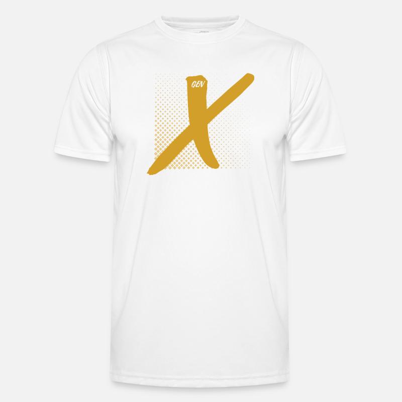 Génération X Doré X T-shirt sport Homme