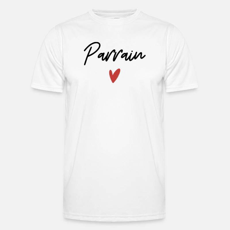 Pate Herz Geschenkidee Männer Funktions-T-Shirt