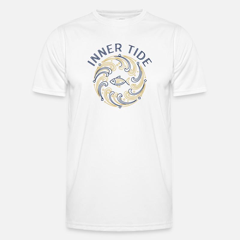 Rivière à marée intérieure T-shirt sport Homme