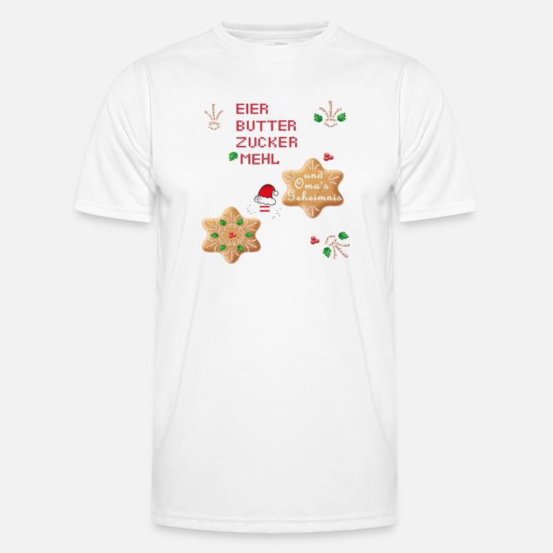 Biscuits de Noël T-shirt sport Homme