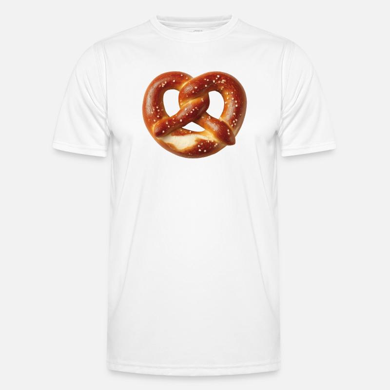 Brezel Männer Funktions-T-Shirt