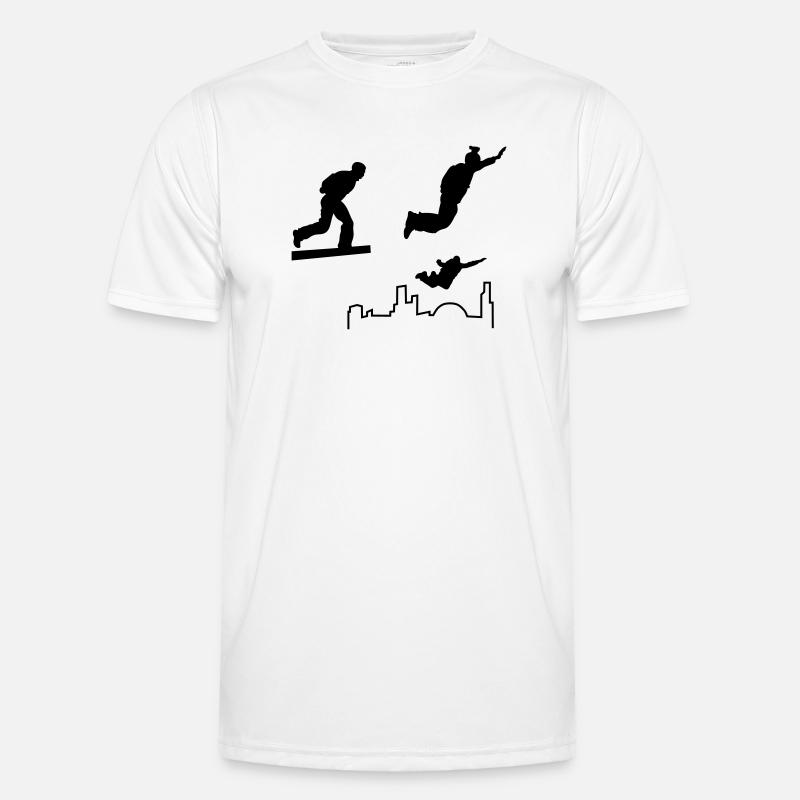 Base jumping Men's Functional T-Shirt
