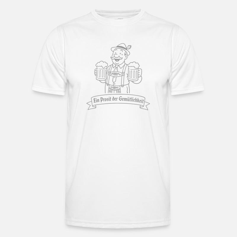 Herr Bier - Ein Prosit der Gemütlichkeit Männer Funktions-T-Shirt