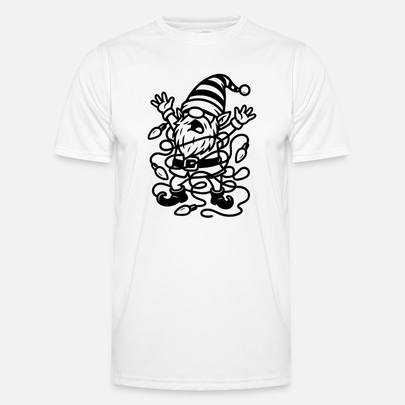 wicht lichterkette Männer Funktions-T-Shirt