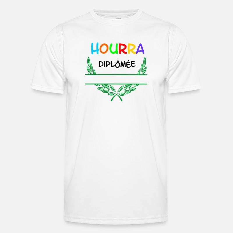 HOURRA Diplômée – Namespace Männer Funktions-T-Shirt