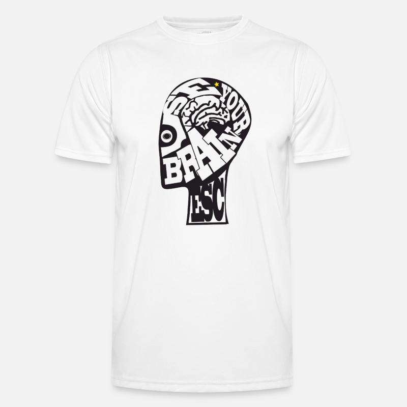 USE_YOUR_BRAIN T-shirt sport Homme