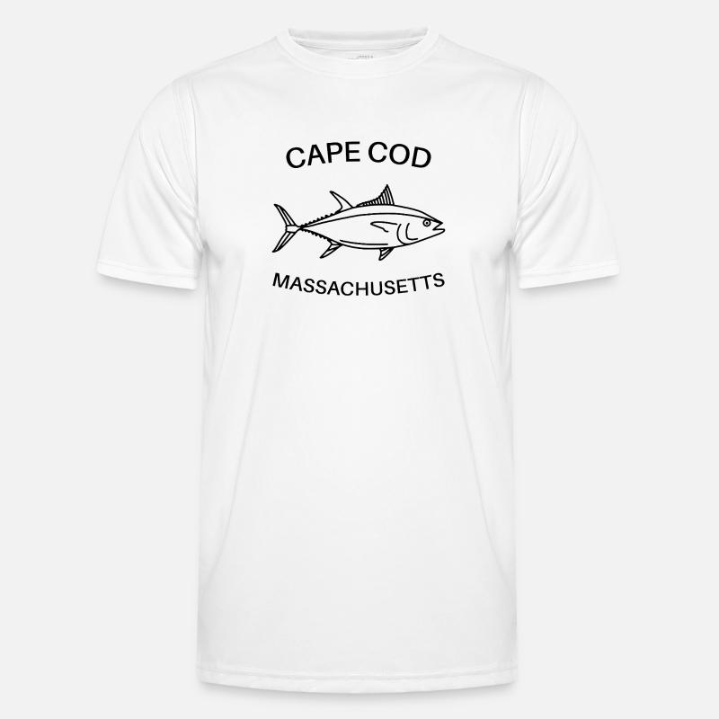 Cape Cod - Massachusetts États-Unis - Pêche - thon T-shirt sport Homme