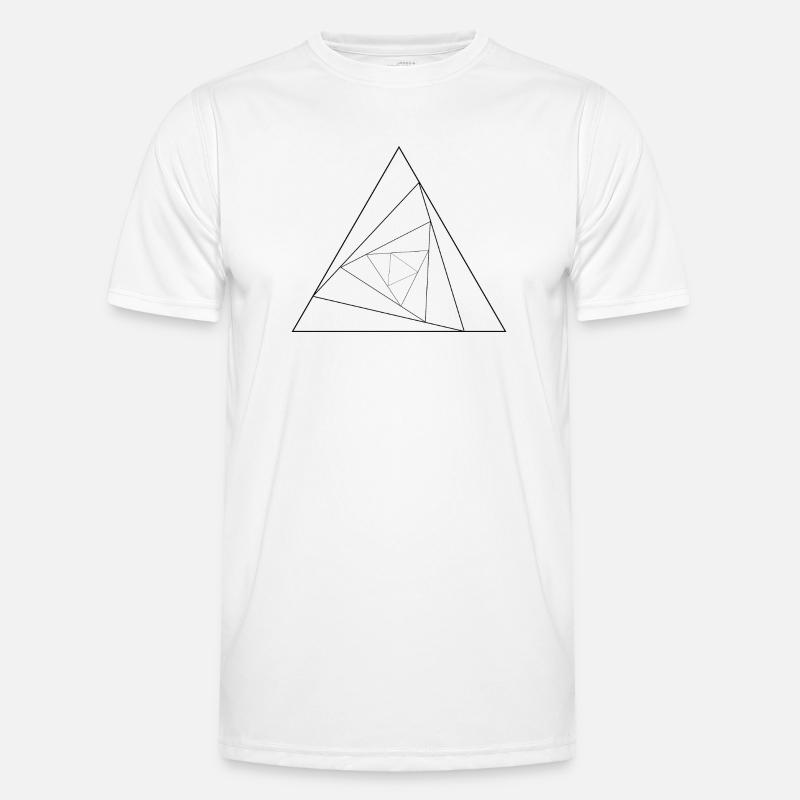 Triangular triangle Men's Functional T-Shirt