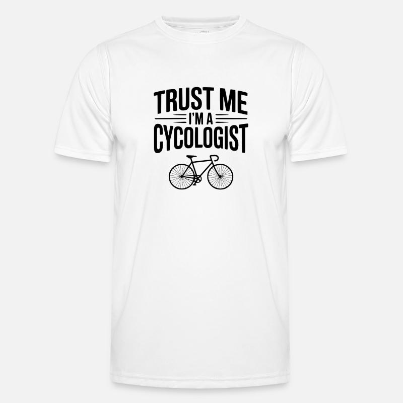 Glaub mir, ich bin Zykologe Männer Funktions-T-Shirt