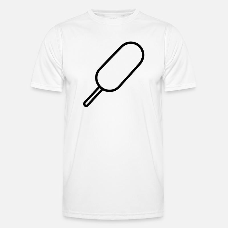 corn dog T-shirt sport Homme
