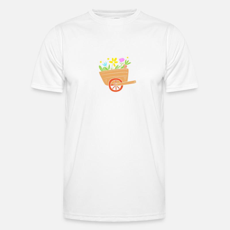 Compost Worms Gift Men's Functional T-Shirt