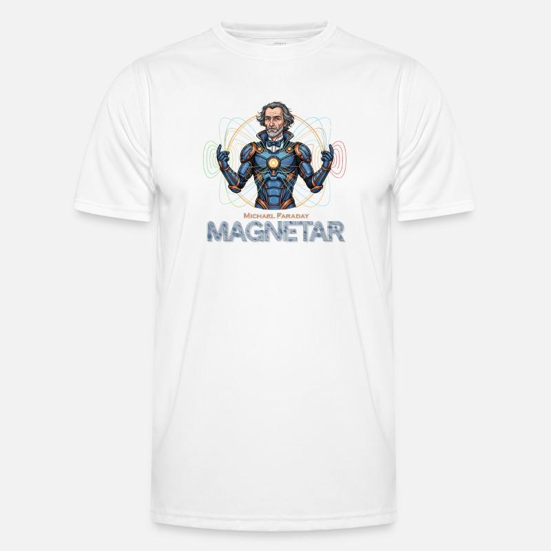 Faraday Magnetar in Rüstung Männer Funktions-T-Shirt