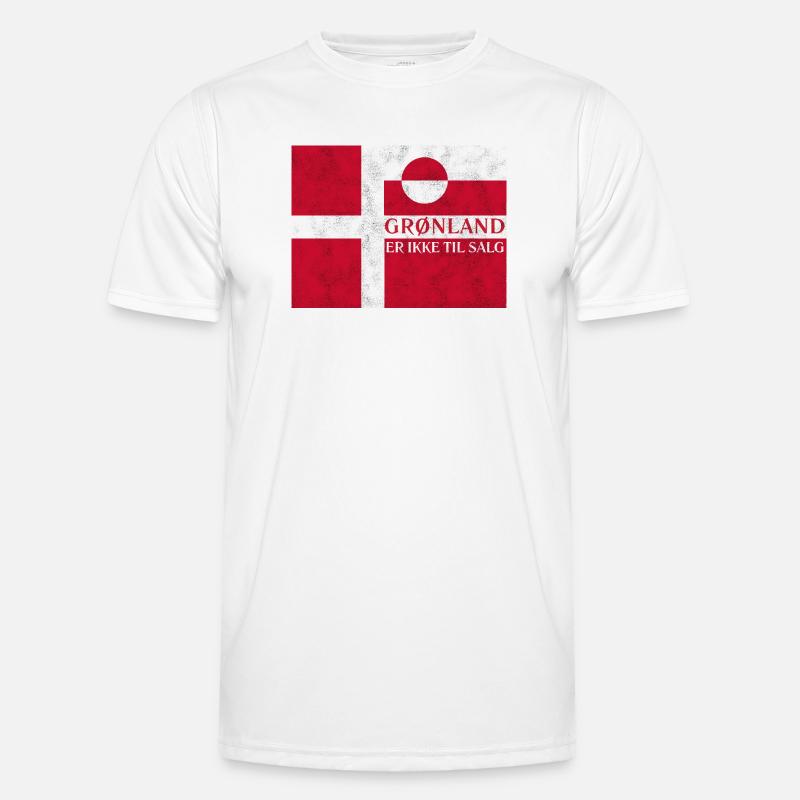 Grønland Ikke Til Salg Men's Functional T-Shirt