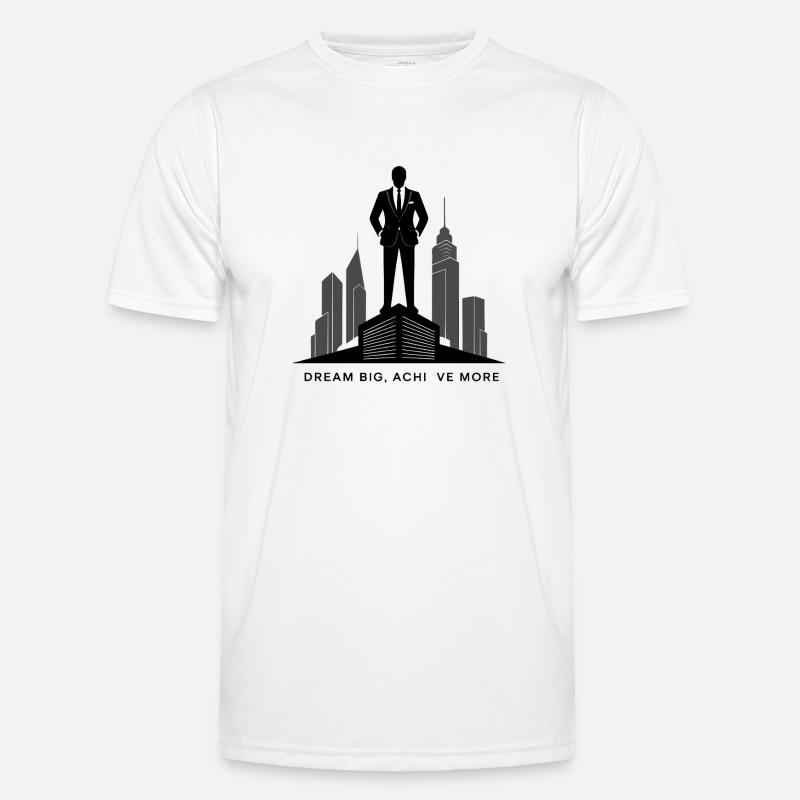 Executive Skyline Ambition Silhouette Men's Functional T-Shirt
