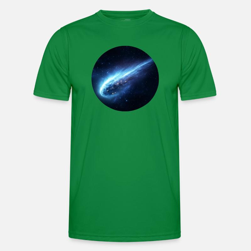 Astronomie Comète Spatiale Queue en Ligne T-shirt sport Homme