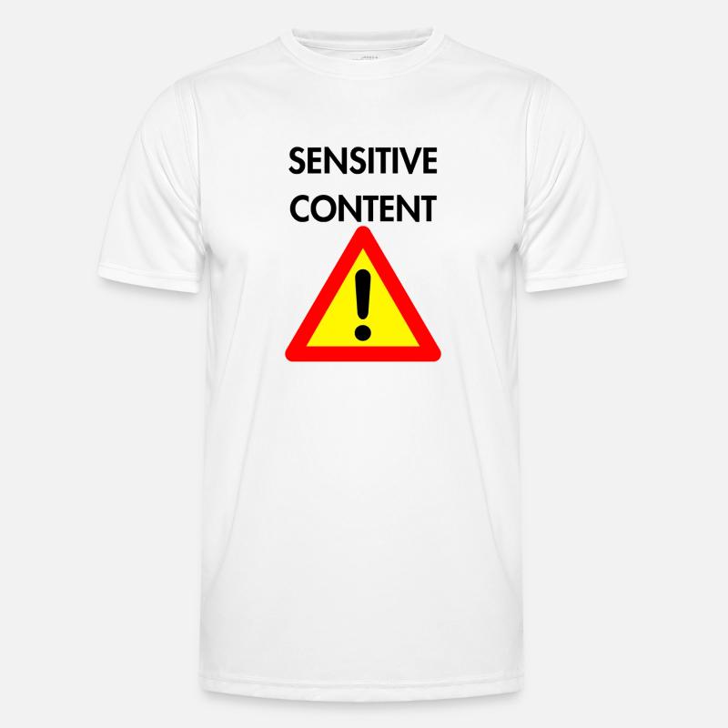 Sensitive Content Men's Functional T-Shirt