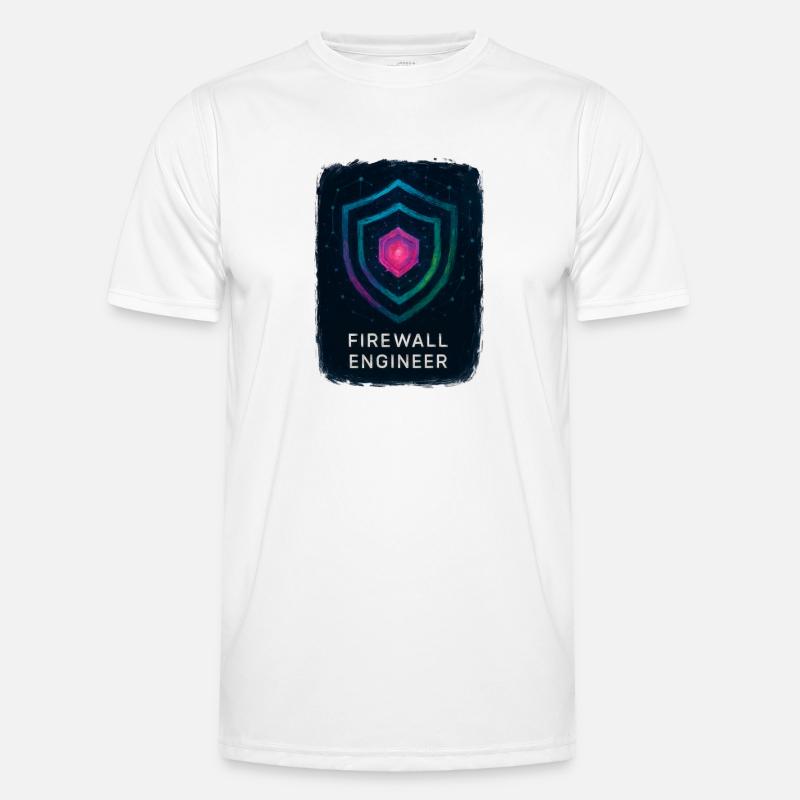 Firewall Engineer - Cybersecurity Men's Functional T-Shirt