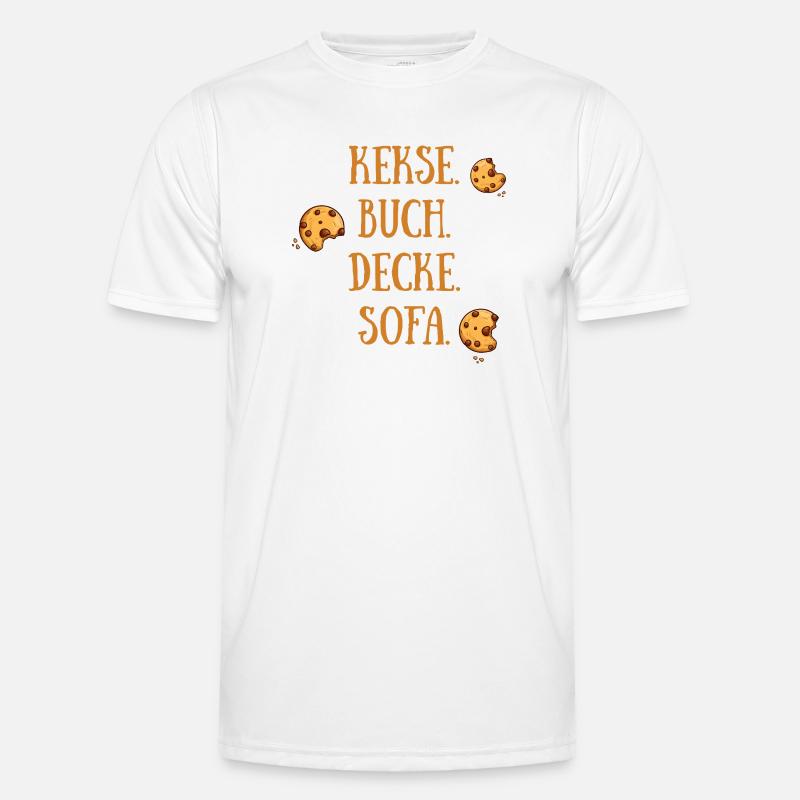Canapé Couverture Cookie Book T-shirt sport Homme
