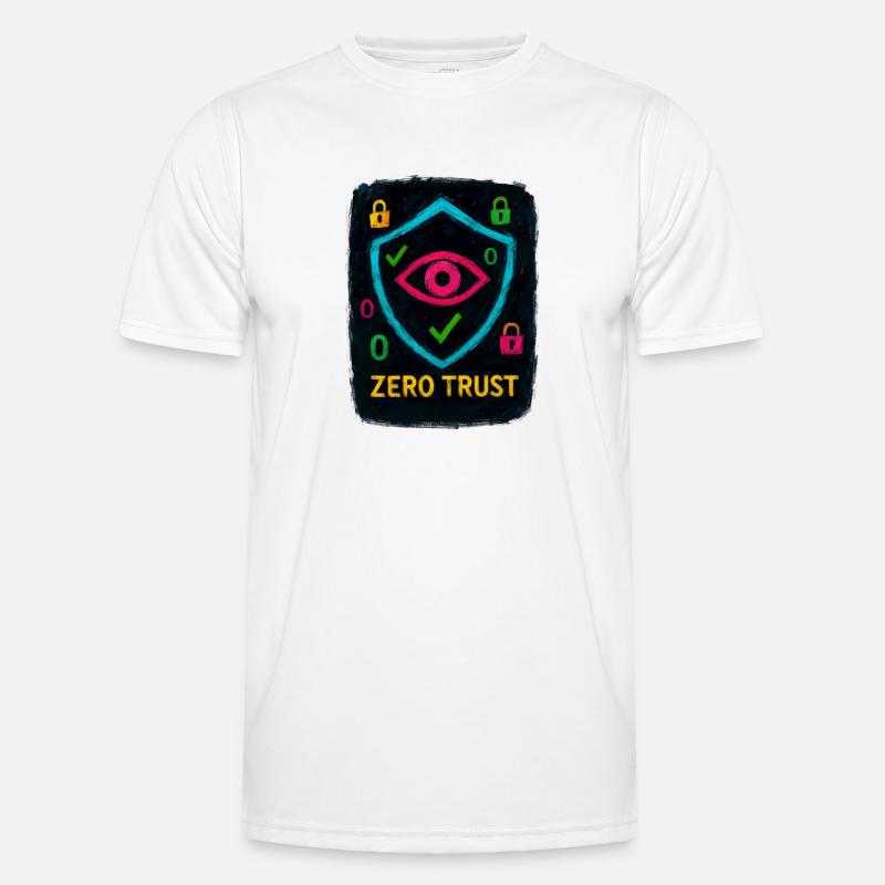 Cybersecurity: Zero Trust Men's Functional T-Shirt